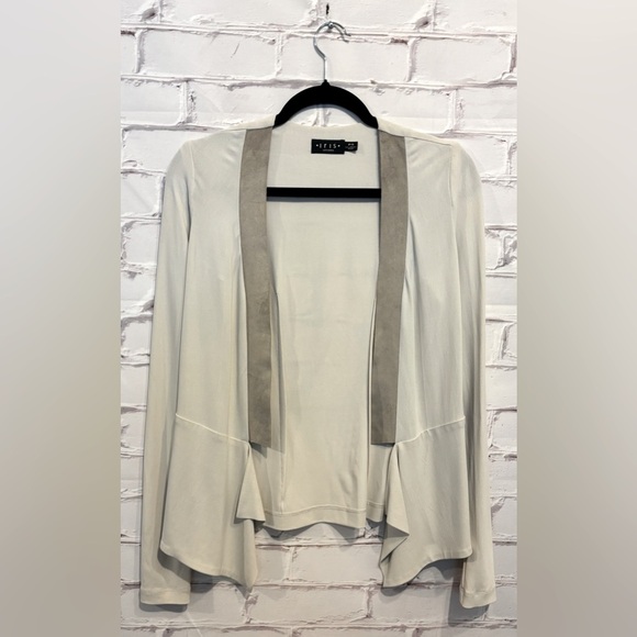 Iris Setlakwe Women’s Open Front Cardigan – Petite Small - Picture 1 of 5